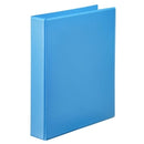 BINDER INSERT MARBIG A4 CLEARVIEW 2 D-RING 25MM MARINE