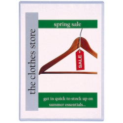 DOCUMENT PROTECTOR MARBIG A4 PVC CLEAR