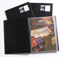 Sp- Display Book Rexel A4 Slimview Black 24p