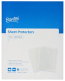 SHEET PROTECTORS BANTEX A4 COPYSAFE BX100