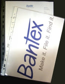 SHEET PROTECTORS BANTEX A4 HEAVY DUTY 120MIC 2051 100's