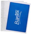 SHEET PROTECTORS BANTEX A3 PP TOUGH 120 MICRON PORTRAIT PK25 CLEAR EMBOSSED