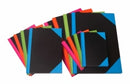 Notebook C/Land A5 Bright R&B Asst 192pg (PK4)