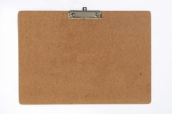 CLIPBOARD MARBIG A3 MASONITE L/SCAPE FLAT CLIP