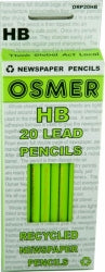 Pencil Osmer HB Lead Recycled Bx20 (BX)