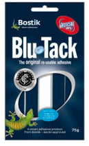Sp- Blu Tack Bostik 75gm Carlton (BX10)