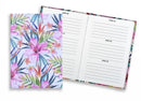Sp- Birthday Book C/Land 130x190mm Casebound Pink Hibiscus