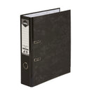 LEVER ARCH FILE MARBIG A4 PAPER SPINE MOTTLE BLACK 
