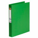 BINDER MARBIG A4 PE 4 D-RING 25MM GREEN