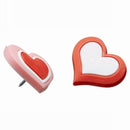 Sp- Pins Novelty Esselte Hearts Pk8