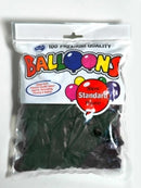 Balloons Alpen 30cm Black Pk100 (PKT)