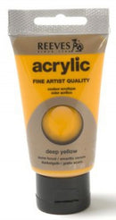 Sp- Paint Reeves 75ml Acrylic Deep Yellow