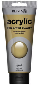 Sp- Paint Reeves 75ml Acrylic Gold