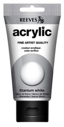Sp- Paint Reeves 75ml Acrylic Titan White