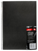 Sp- Visual Diary Jasart A4 S/W Fsc Mix Black