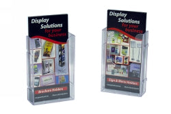 DEFLECTO BROCHURE HOLDER DL LINKING WALL MOUNT 39512