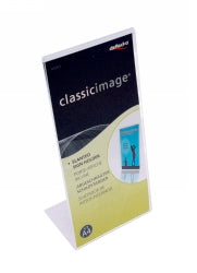 DOCUMENT HOLDER DEFLECTO SLANTED SINGLE SIDED DL PORTRAIT 45201