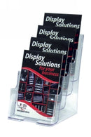 DEFLECTO BROCHURE HOLDER A5 F/S W/M 4 POCKET 77901