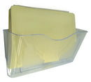 DEFLECTO DOCUPOCKET WALL POCKET L/S CLEAR 63101