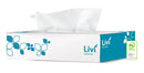 Facial Tissue Livi Essentials Hypoallergenic 2ply 100s