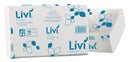PAPER TOWEL LIVI ESSENTIALS MULTIFOLD 1PLY 200S