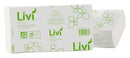 PAPER TOWEL LIVI BASICS MULTIFOLD 1PLY 200 SHTS