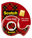 TAPE SCOTCH 19MMX16.5M SUPER HOLD ON DISPENSER 198