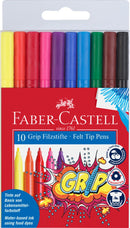 MARKER FABER-CASTELL GRIP COLOURING PK10