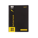 LECTURE BOOK QUILL A4 70GSM PP BLACK 140PG