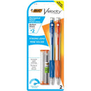 Sp- Mechanical Pencil Bic Velocity Max 0.7mm 2 Pencils+Refills Asst Bp2