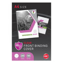 Sp- Binding Covers Gbc A4 200 Micron Clear Pk100