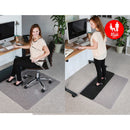 Sp- Sit Or Stand Mat Jastek 114x134cm Rectangle Clear