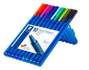 Sp- Pen Staedtler Triplus Ball Medium Asst Wlt10