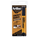 Sp- Marker Concrete Artline 1.5mm Permanent Black Hs