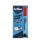 Sp- Marker Plumbers Artline Permanent Red Hs