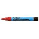 Sp- Marker Plumbers Artline Permanent Red (BX12)