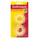 TAPE SELLOTAPE 18MMX25M 2 ROLLS HS