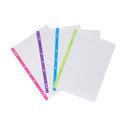 Sp- Loose Leaf Reinforced Refills Colourhide A4 Colour Coded Paper Pk200