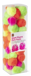 Sp- Pom Poms Ec 50mm Fluoro Pk50