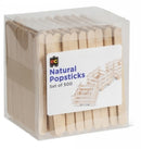 Sp - Popsticks Ec Natural Pk500