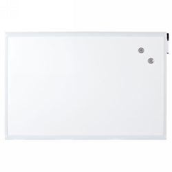 WHITEBOARD QUARTET 900X600MM BASIC WHITE
