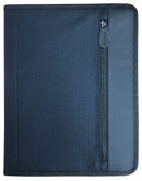 Sp- Compendium Debden A4 Contrast Zip Front Black