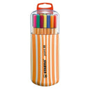 Sp- Pen Stabilo Point 88 Fineliner Zebrui Asst Pk20