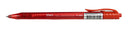 PEN STAT 1.0MM BALLPOINT RETRACTABLE MEDIUM RED BX12