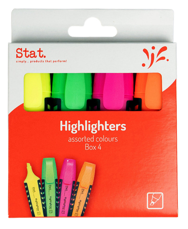 HIGHLIGHTER STAT ASST WLT4
