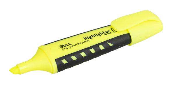 HIGHLIGHTER STAT YELLOW BX10