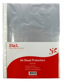 Sheet Protector Stat A4 35 Micron Clear Pk20