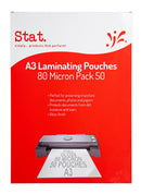 LAMINATING POUCH STAT A3 80 MICRON PK50