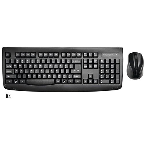 Kensington Pro Fit Wireless Keyboard And Mouse Set Black | Better Office