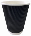 Paper Cup Writer 8oz Dual Wall Black Pk500
